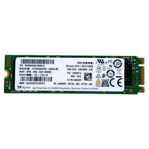 SSD M.2 disc Hynix SATA III 256 GB 2280