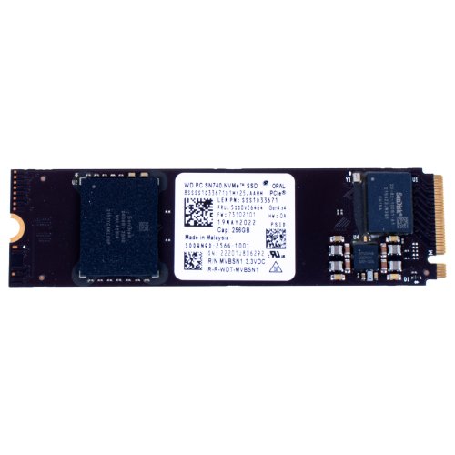 Western Digital PCIe Gen 4x4 NVMe M.2 256 GB SSD Hard Drive