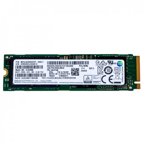 SSD M.2 disc SAMSUNG SATA III 256 GB 2280