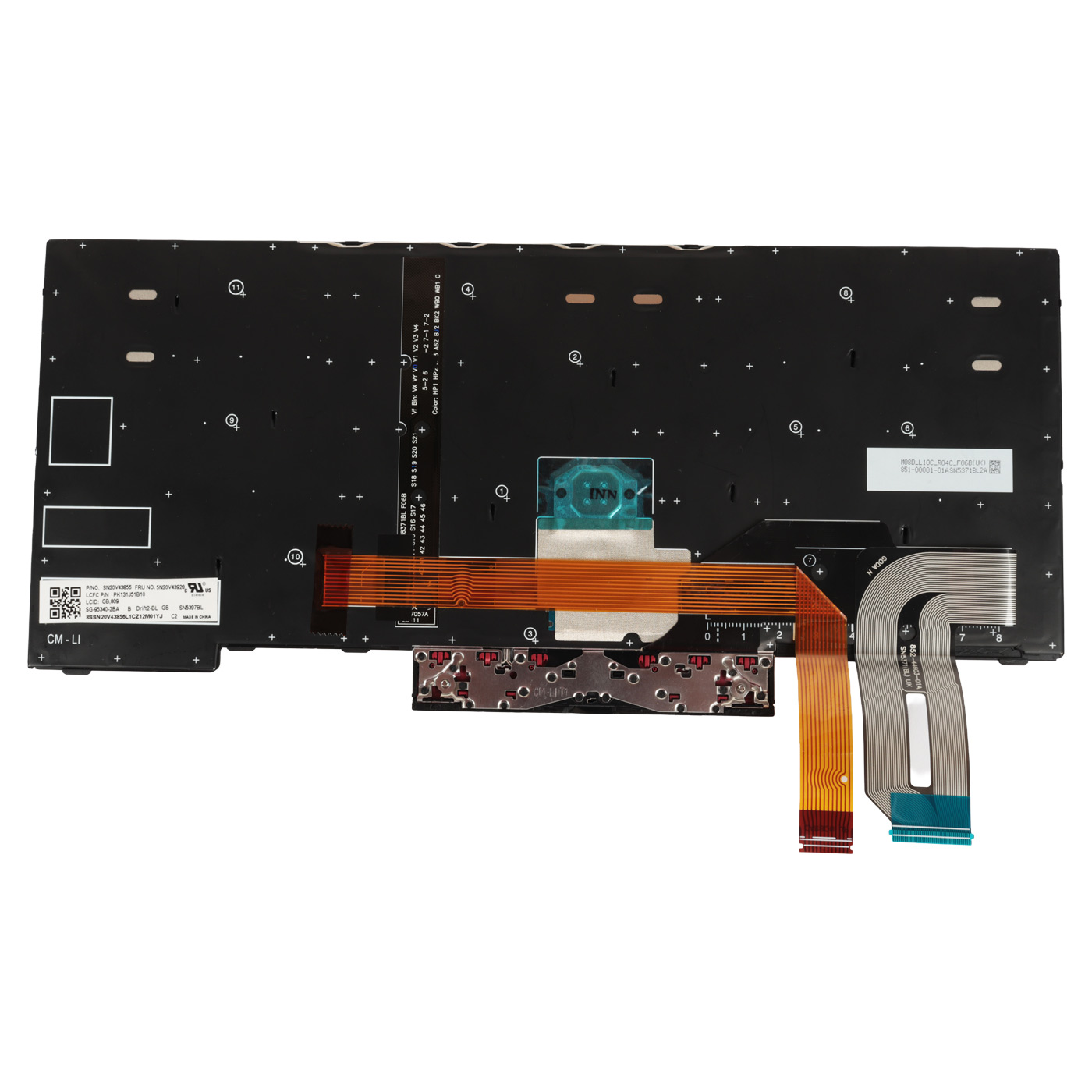 Keyboard Lenovo Thinkpad T14 P14s 1st 2nd backlit