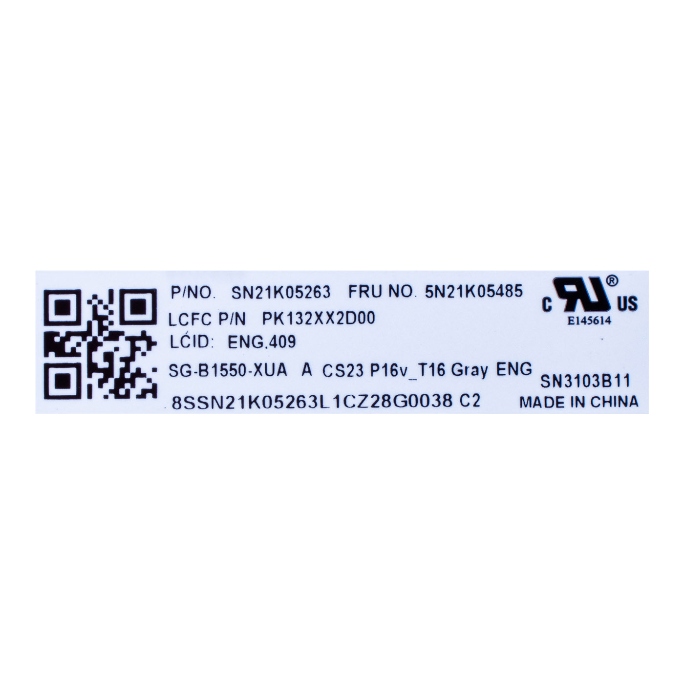 Lenovo ThinkPad T16 P16s 2nd gen gray keyboard