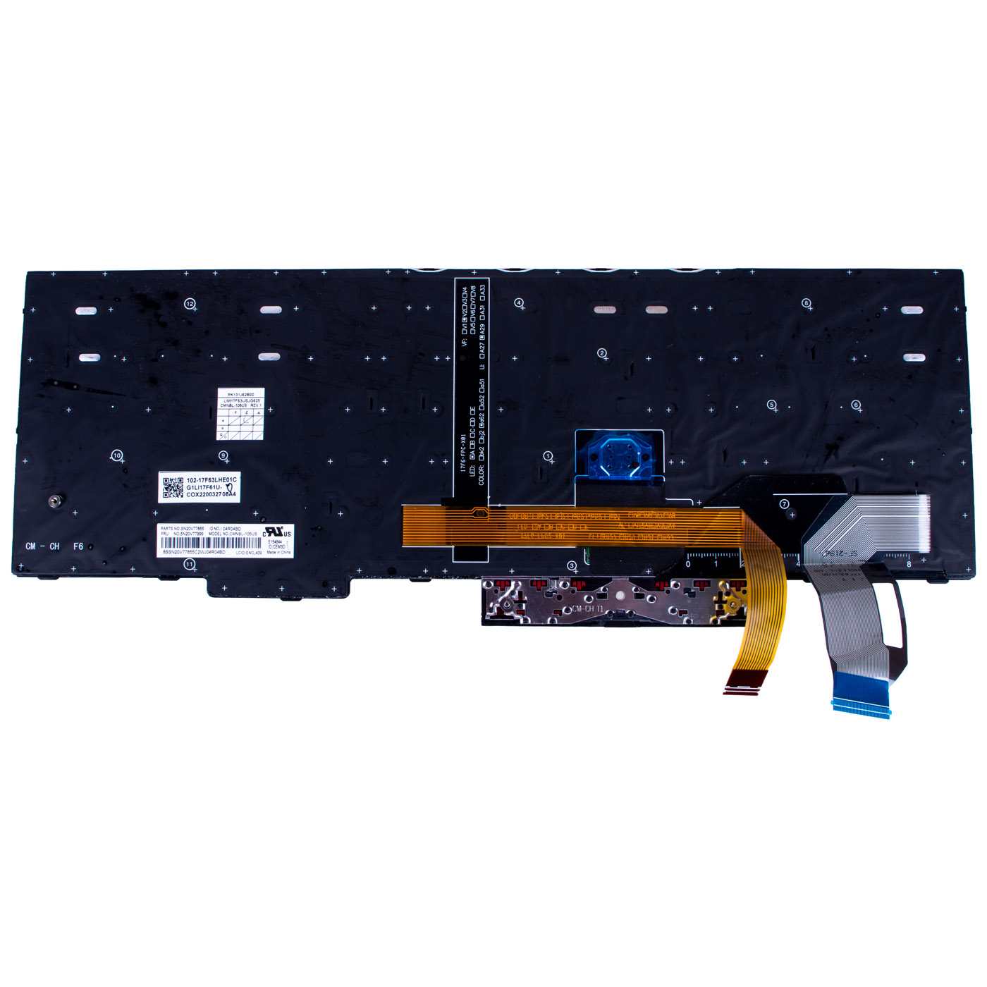 Backlit Keyboard PL Lenovo ThinkPad T15 P15s