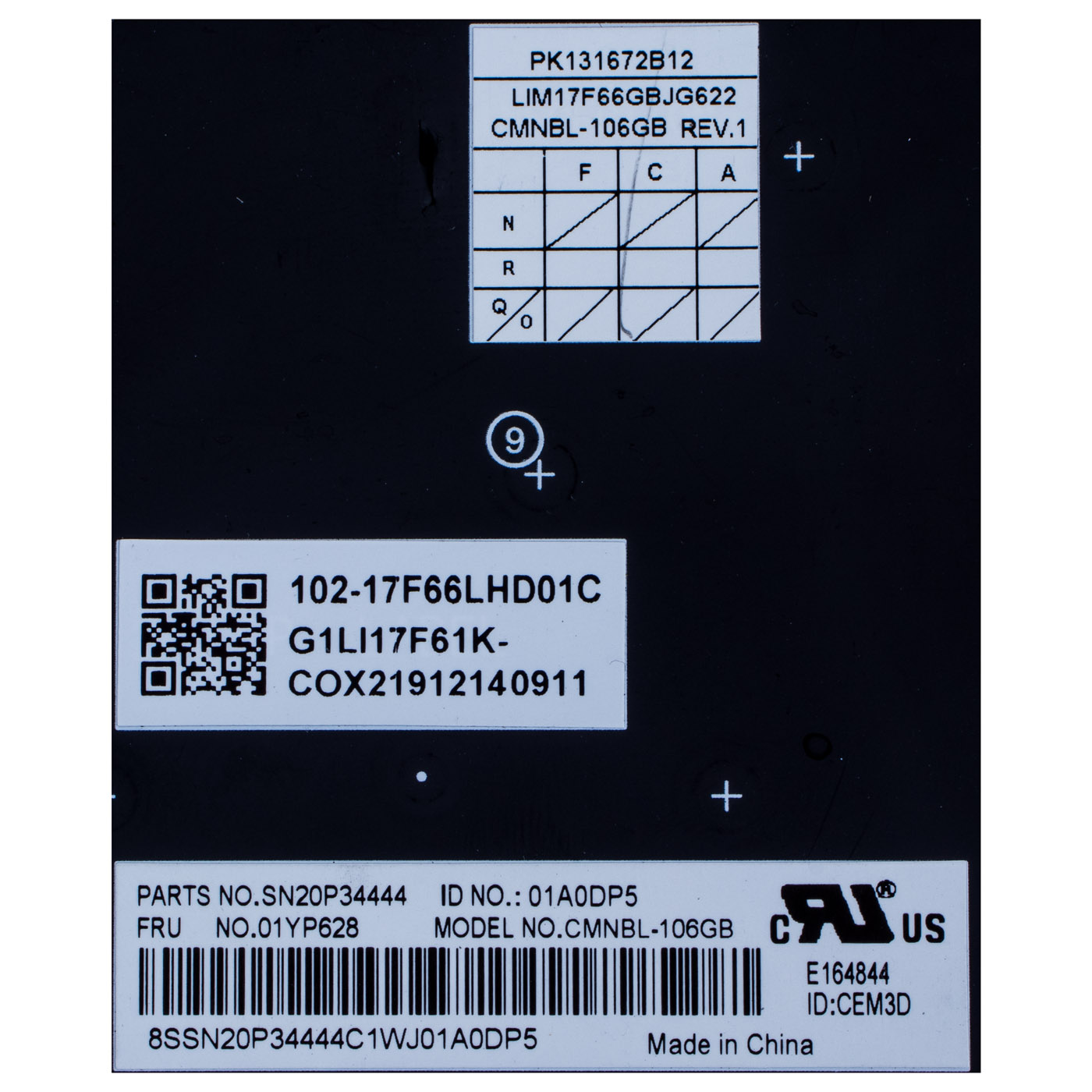 Keyboard QWERTY Lenovo Thinkpad P72 P73 P52 P53 T590