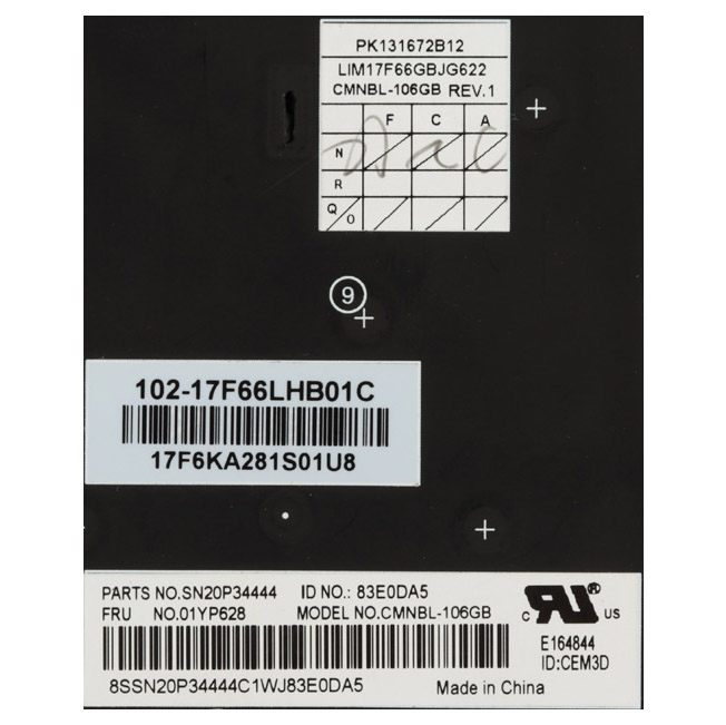 Keyboard QWERTY Lenovo Thinkpad P72 P73 P52 P53 T590
