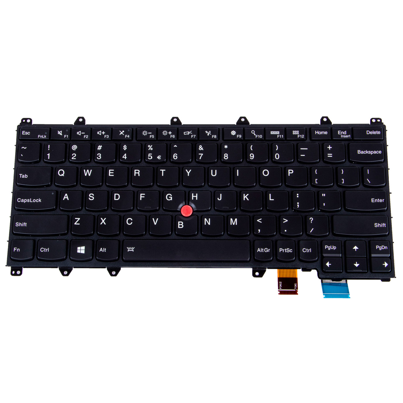 Backlit US QWERTY keyboard Lenovo ThinkPad Yoga 260 370 X380 01AV675