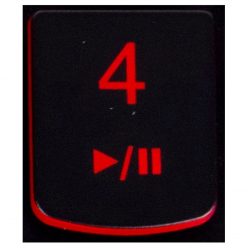 4 key Lenovo Y530 Y540 Y7000 red backlit