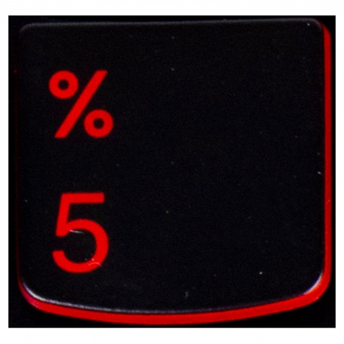 5 key Lenovo Y530 Y540 Y7000 red backlit