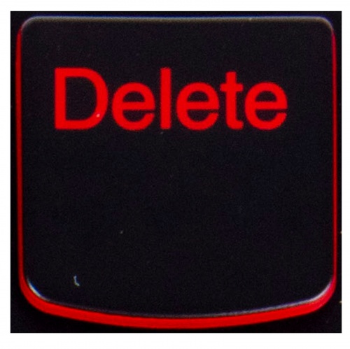 Delete key Lenovo Y530 Y540 Y7000 red backlit