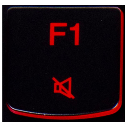F1 KEY Lenovo Y530 Y540 Y7000 red backlit