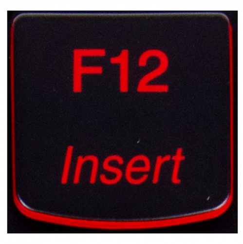 F12 KEY Lenovo Y530 Y540 Y7000 red backlit