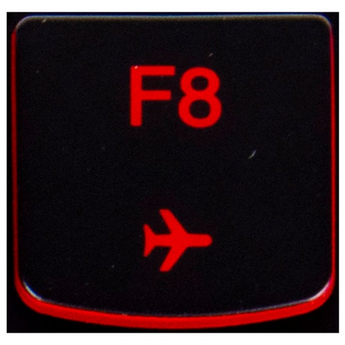 F8 KEY Lenovo Y530 Y540 Y7000 red backlit
