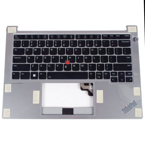 Lenovo ThinkPad E14 6th gen silver keyboard palmrest