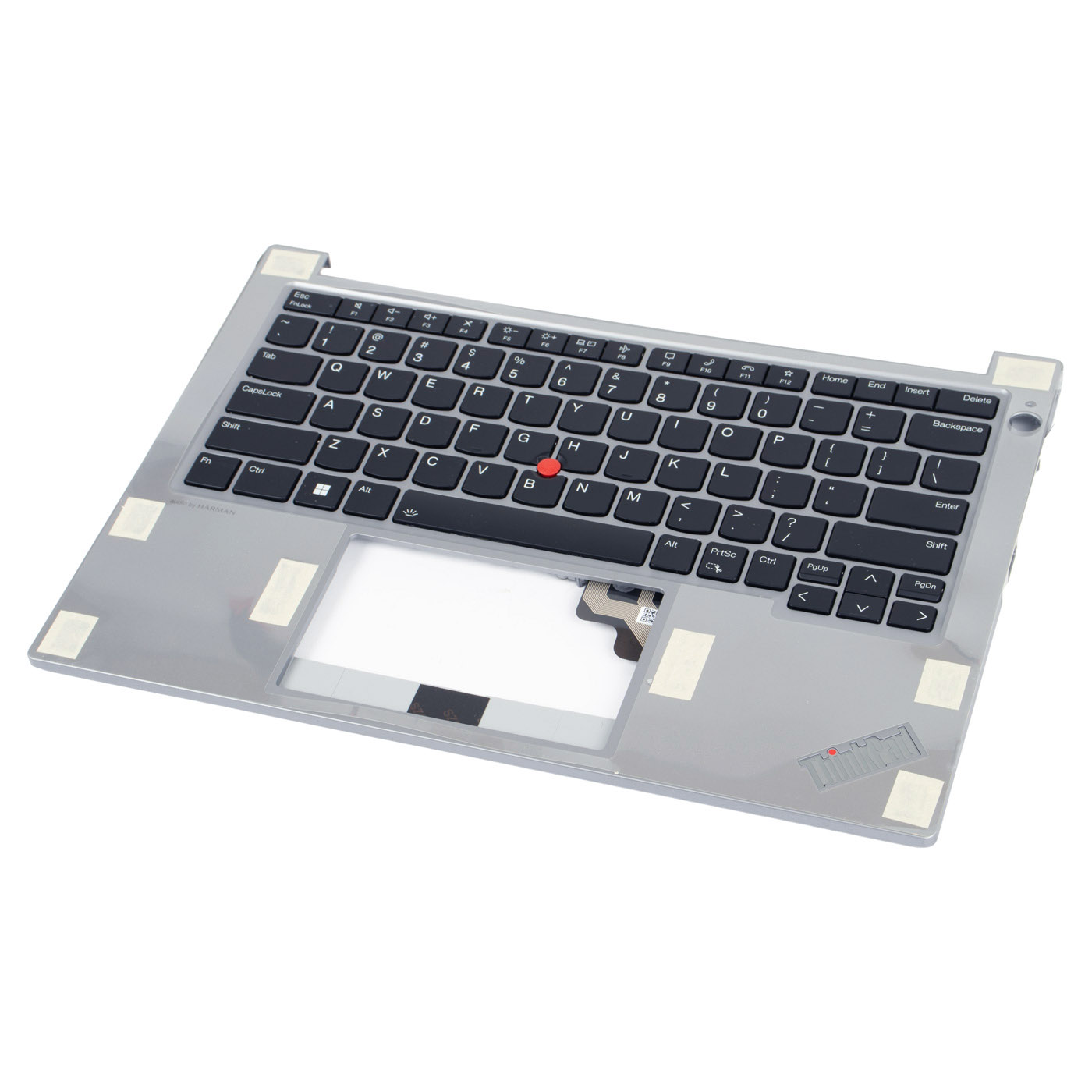 Lenovo ThinkPad E14 6th gen silver keyboard palmrest