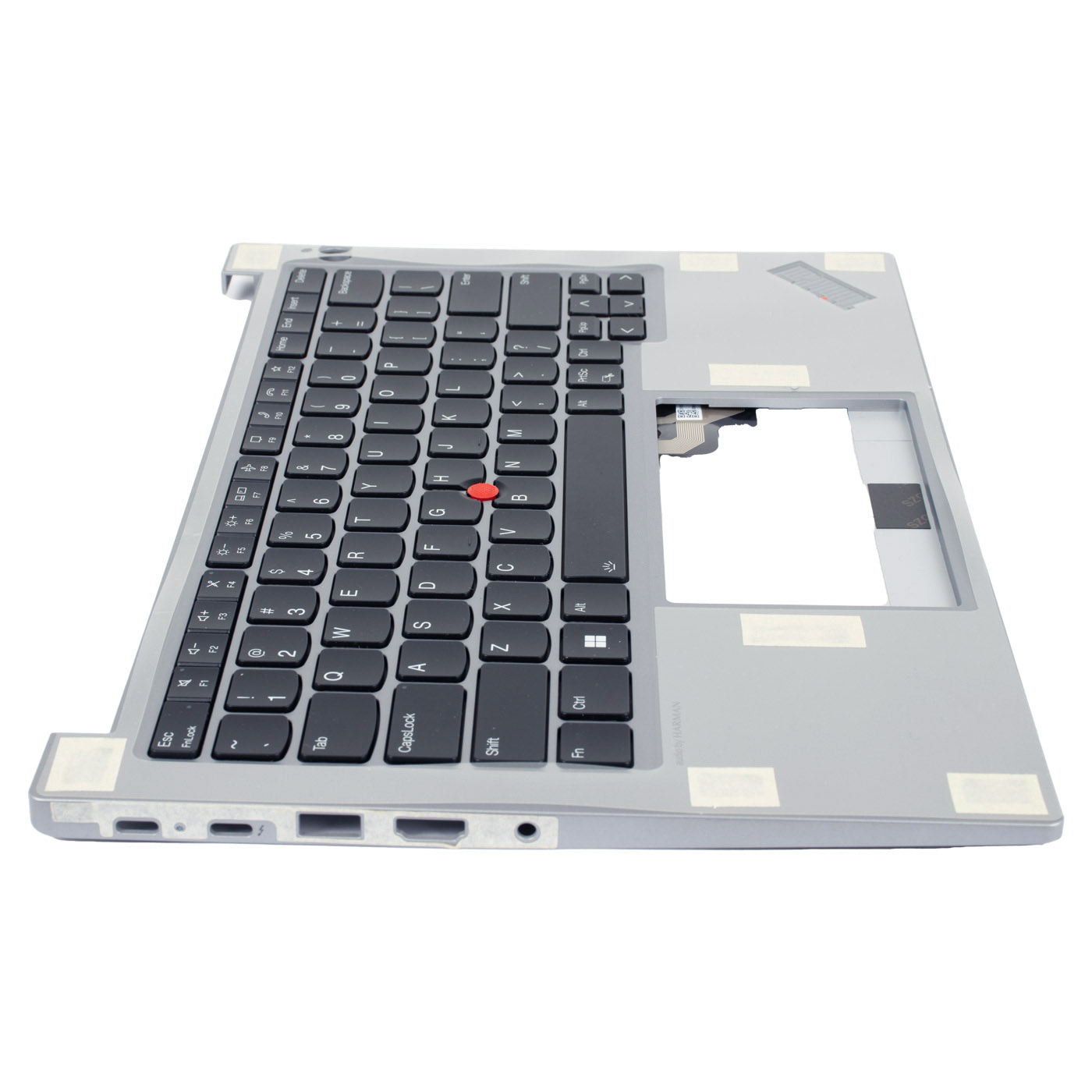 Lenovo ThinkPad E14 6th gen silver keyboard palmrest