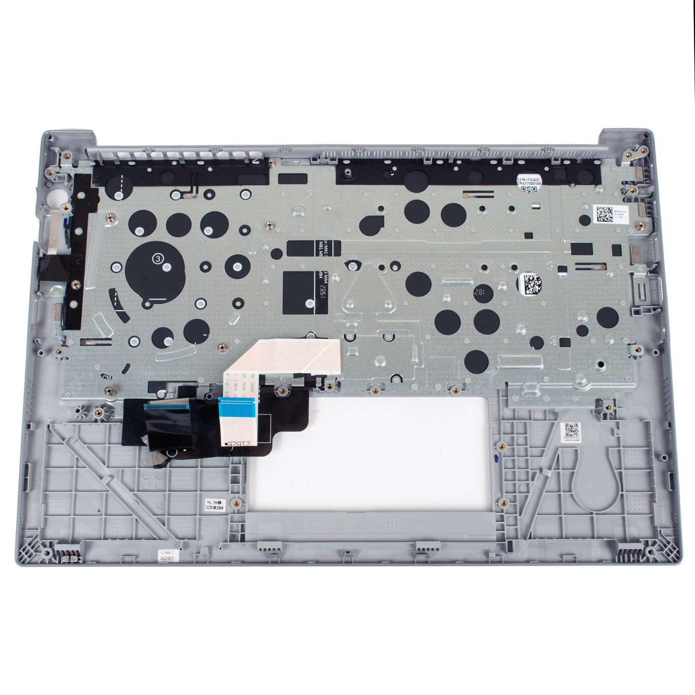 Lenovo ThinkPad E14 6th gen silver keyboard palmrest