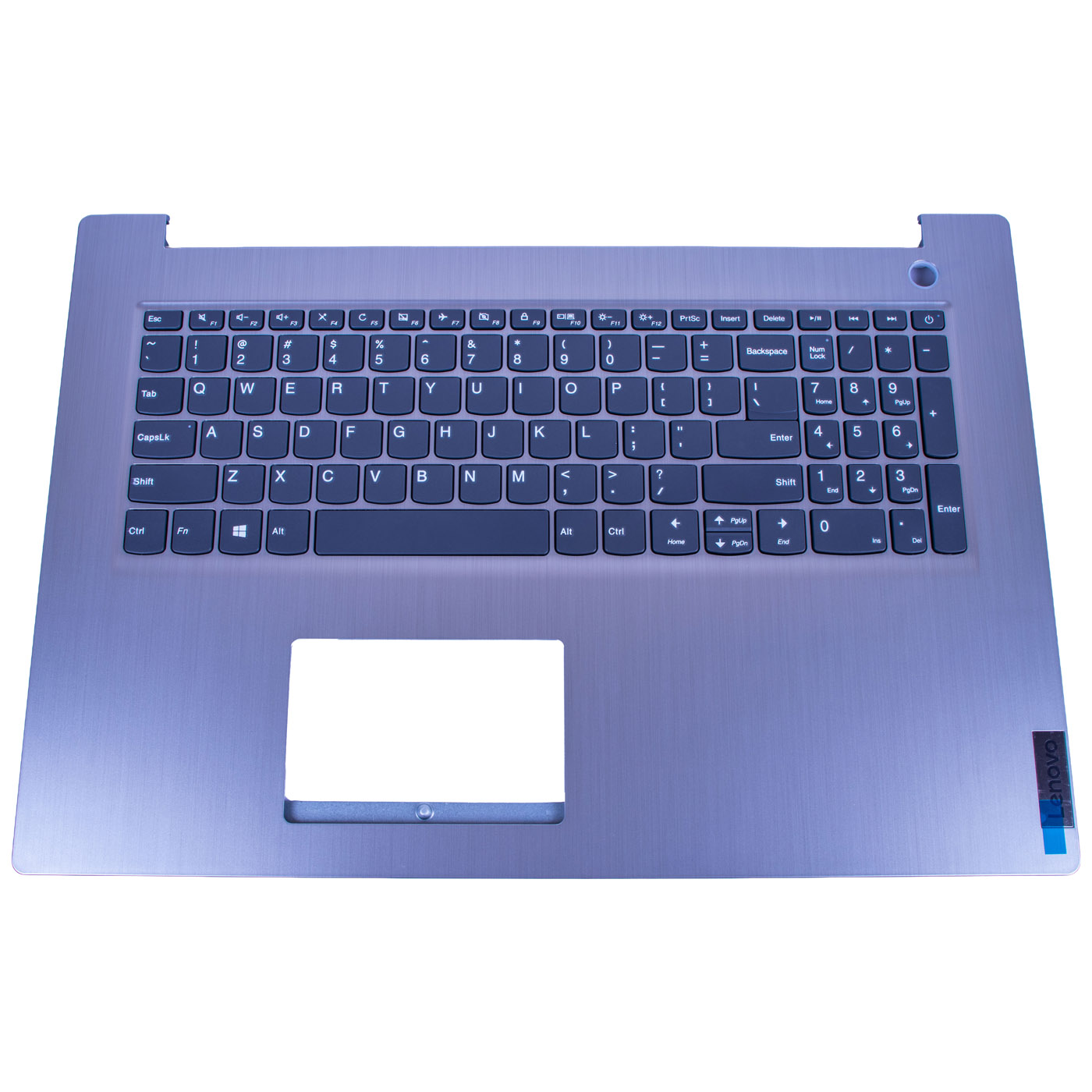 Palmrest keyboard Lenovo IdeaPad 3 17 IIL05 silver