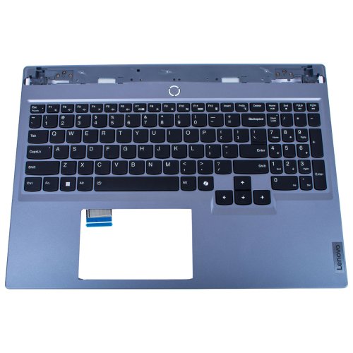 Backlit keyboard palmrest Lenovo Legion 5 16 IRX9 silver