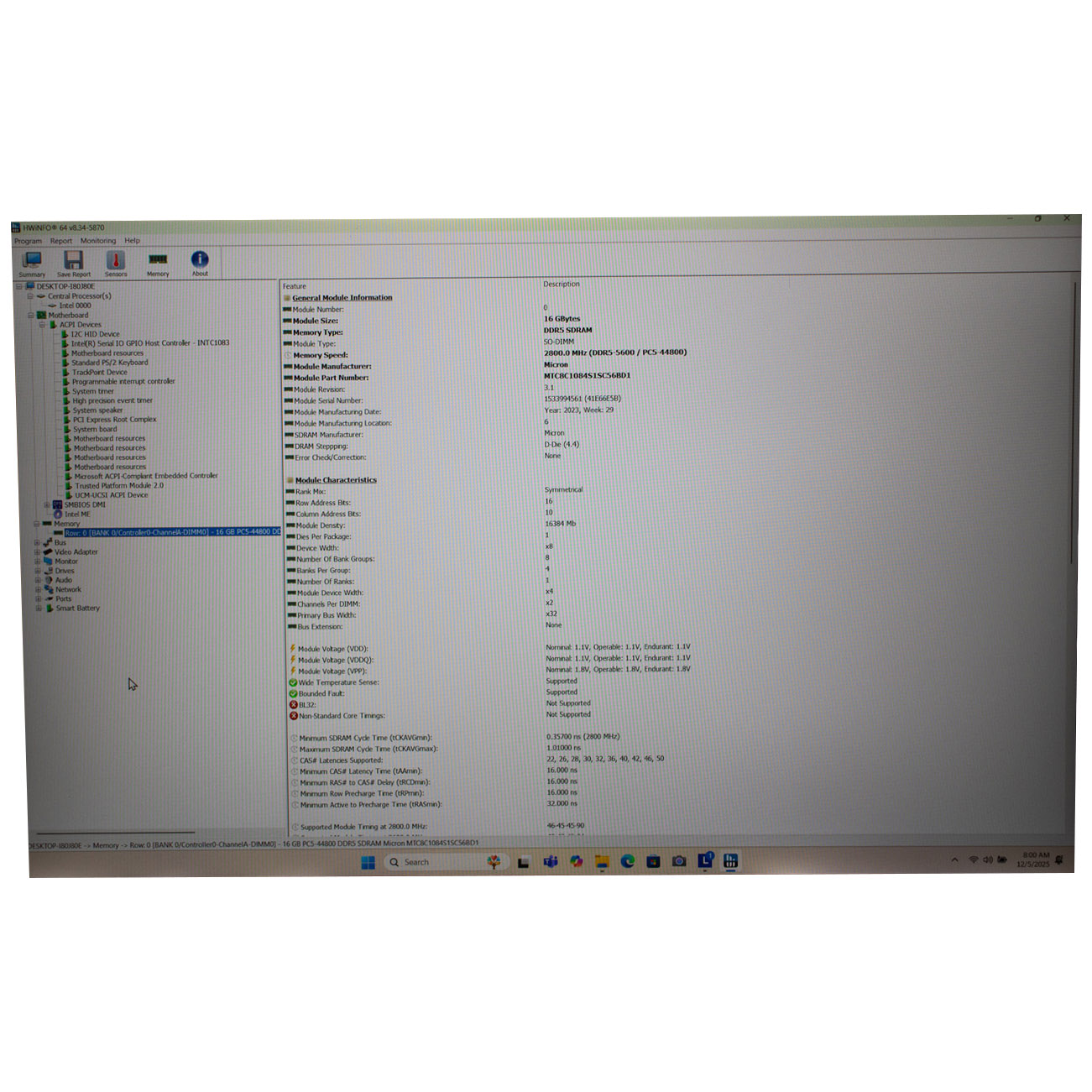 Lenovo E14 6th generation processor motherboard