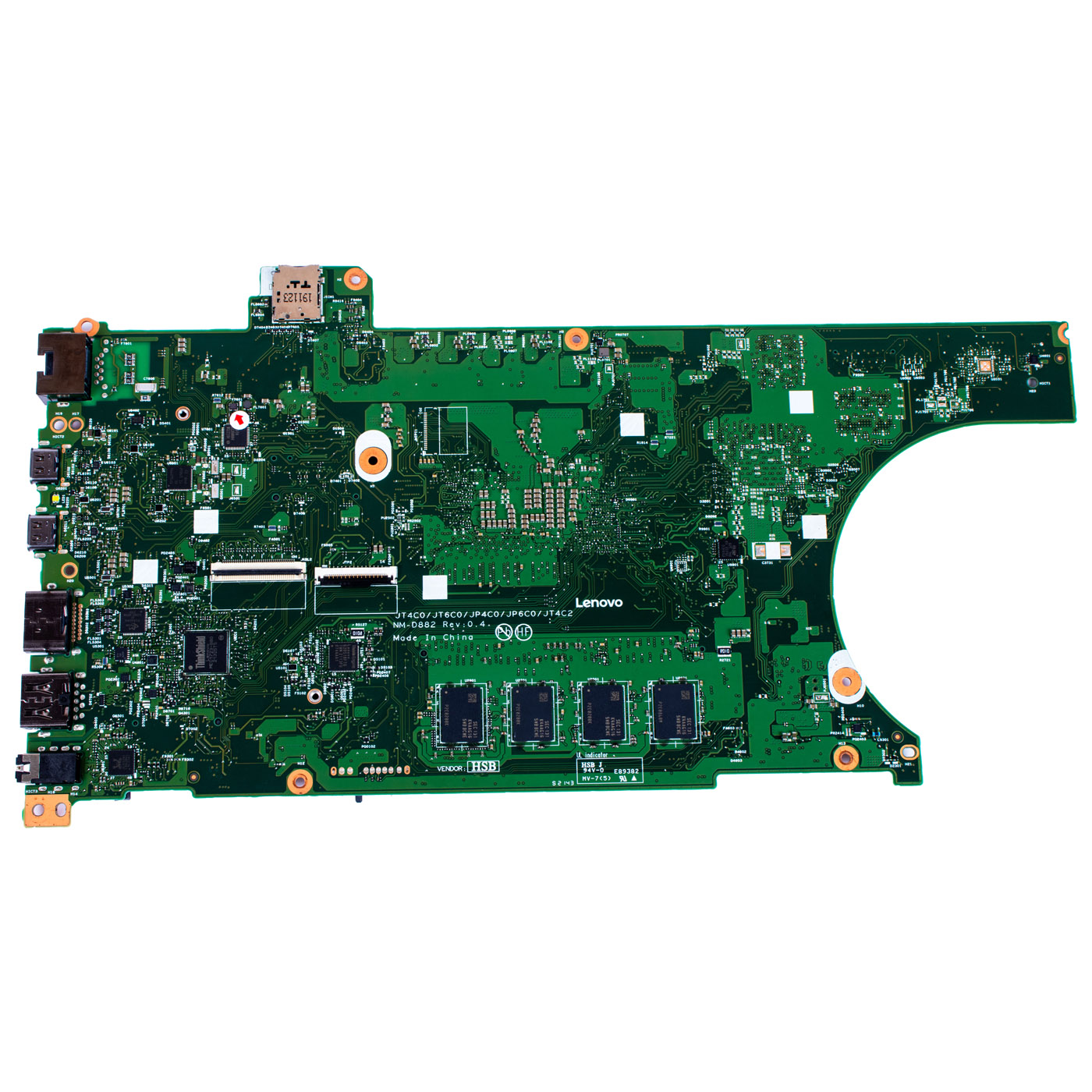 Lenovo Thinkpad P14s 3rd generation motherboard processor