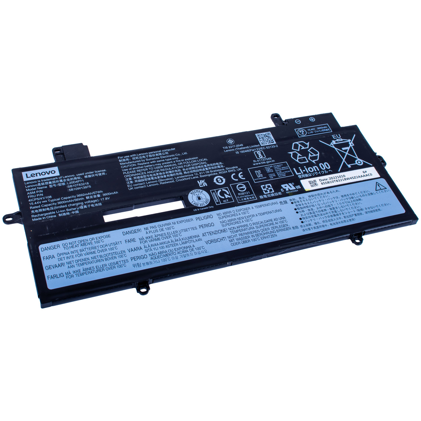 Original battery Lenovo X1 Carbon 10 11 X1 Yoga 7 8