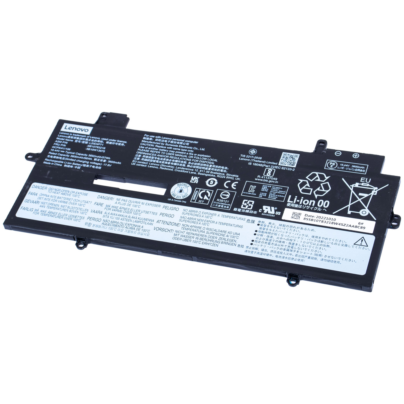 Original battery Lenovo X1 Carbon 10 11 X1 Yoga 7 8