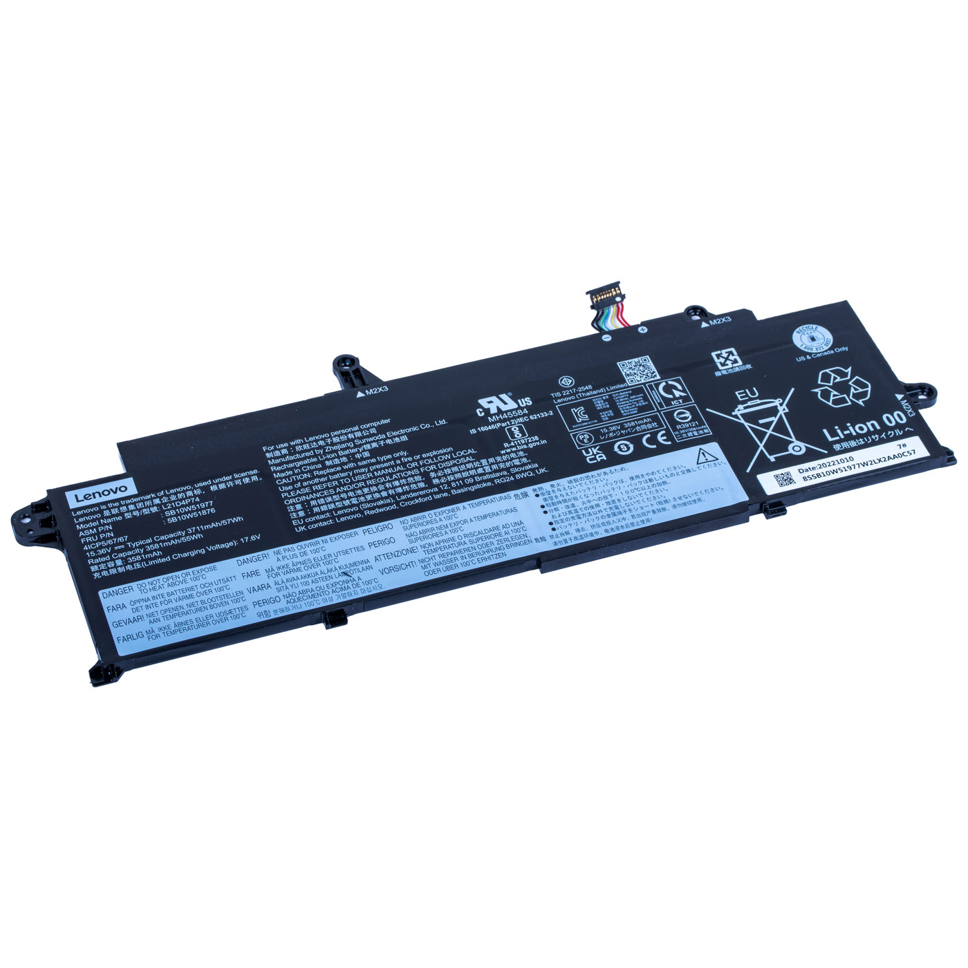 Lenovo ThinkPad T14s 3rd generation battery | 5B10W51875