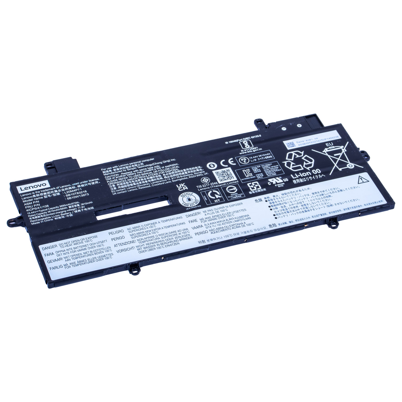 Genuine Battery Lenovo ThinkPad X1 Carbon 10/11, X1 Yoga 7/8