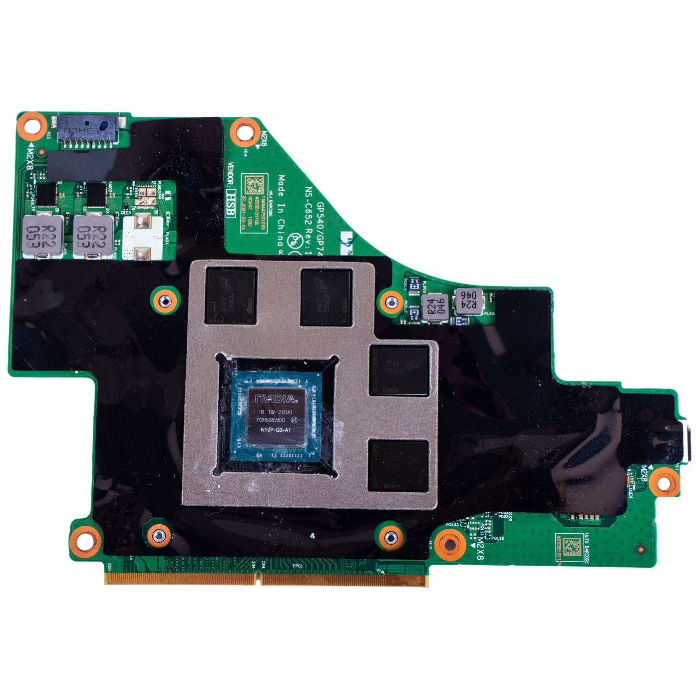 NVIDIA Quadro T2000 4GB Graphics Card for Lenovo ThinkPad P15 Gen 1