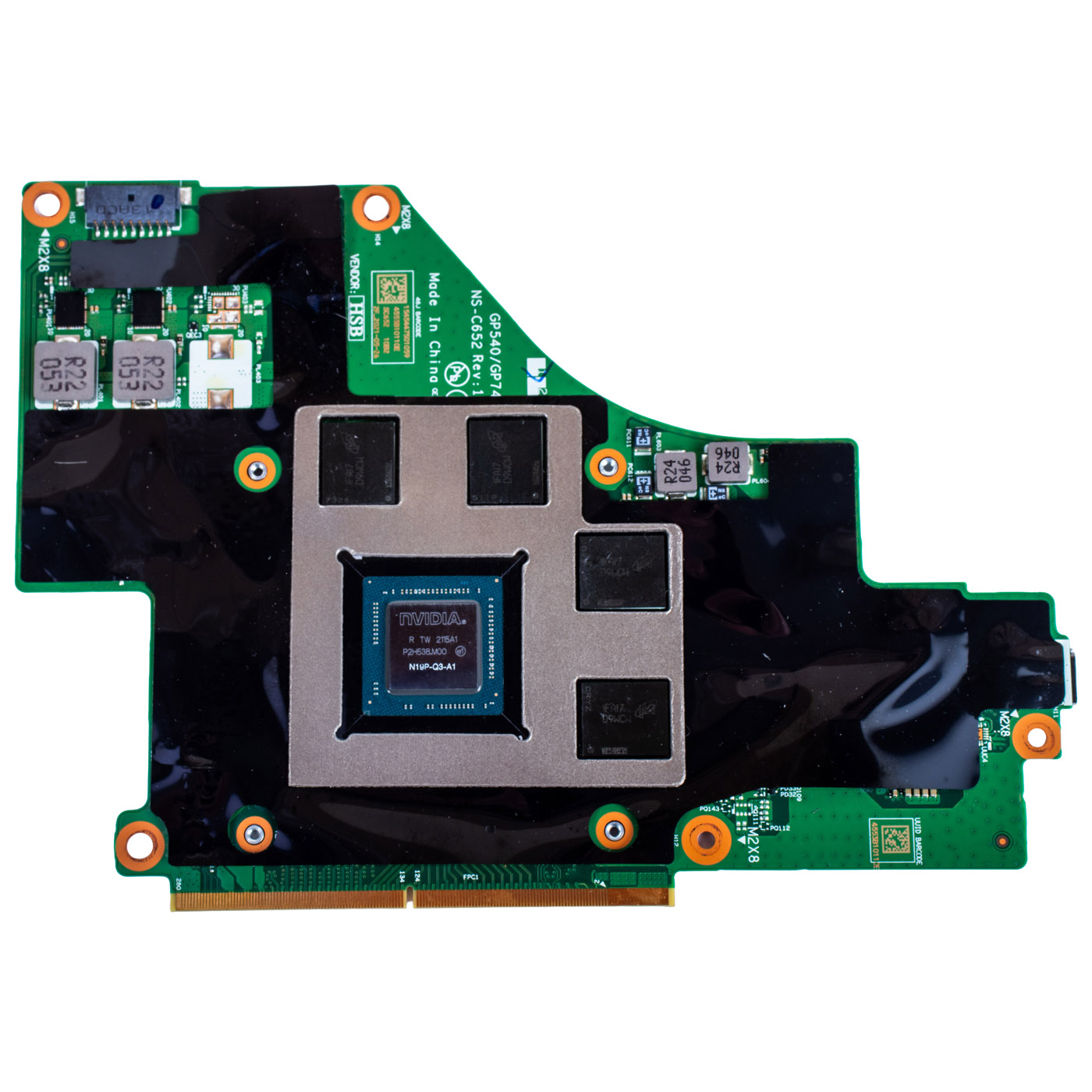 NVIDIA Quadro T2000 4GB Graphics Card for Lenovo ThinkPad P15 Gen 1