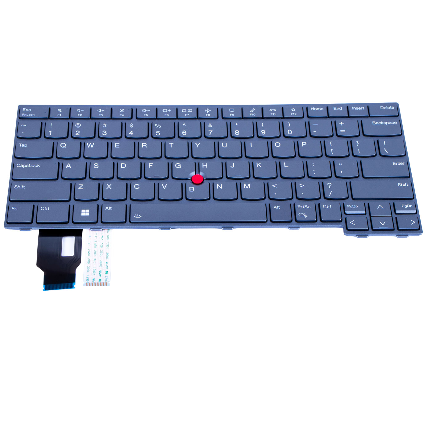 Lenovo ThinkPad T14 P14s Keyboard 3rd 4th generation | grey