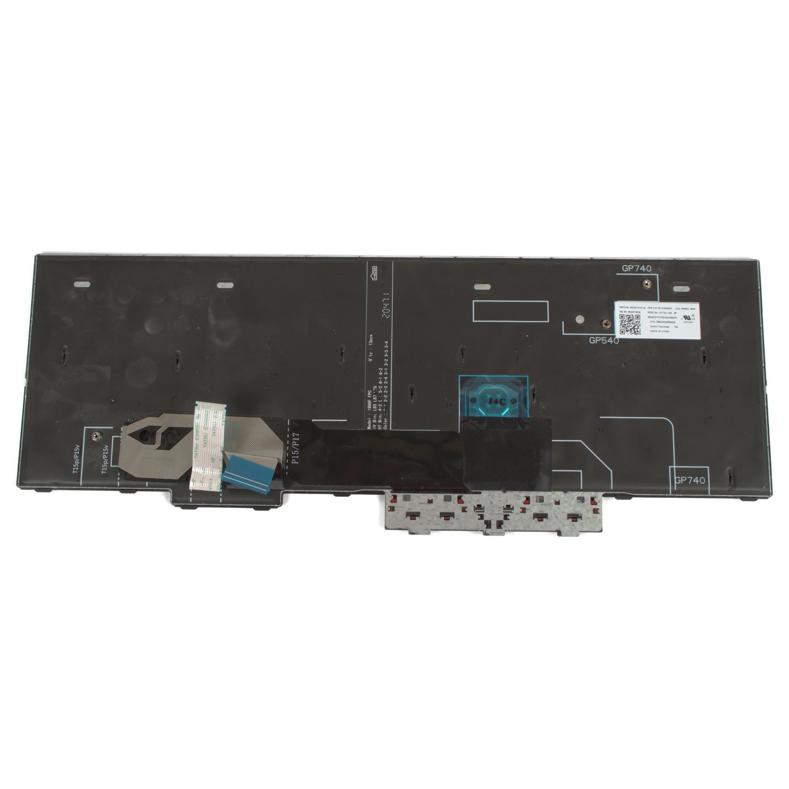 Lenovo ThinkPad P15 P17 T15g Backlit Keyboard