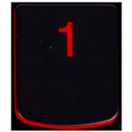 Key 1 Lenovo Y530 Y540 red | SN20R00011