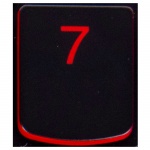 Key 7 Lenovo Y530 Y540 red