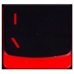 Lenovo Y530 Y540 BackSlash Key red