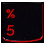 5 key Lenovo Y530 Y540 Y7000 red backlit