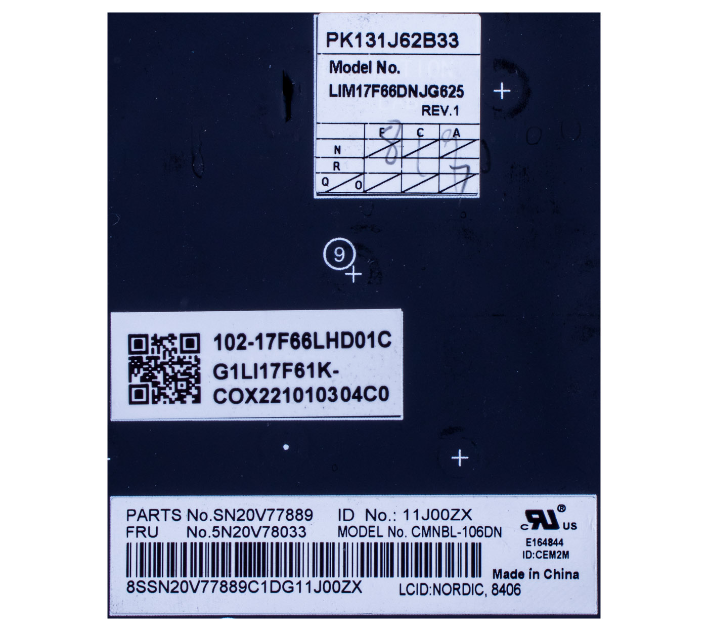 Keyboard Lenovo Thinkpad T15 P15s 1st 2nd