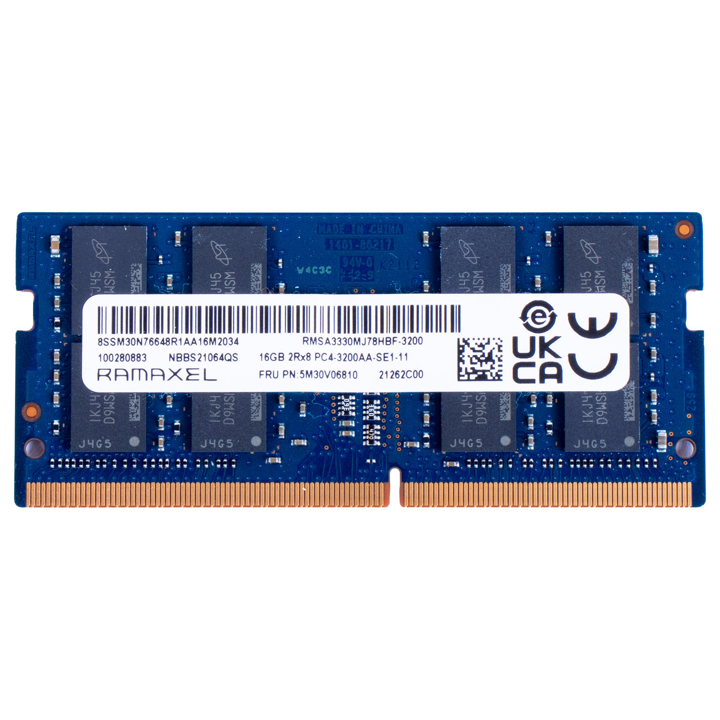 RAM 16 GB SODIMM DDR4 3200 RAMAXEL