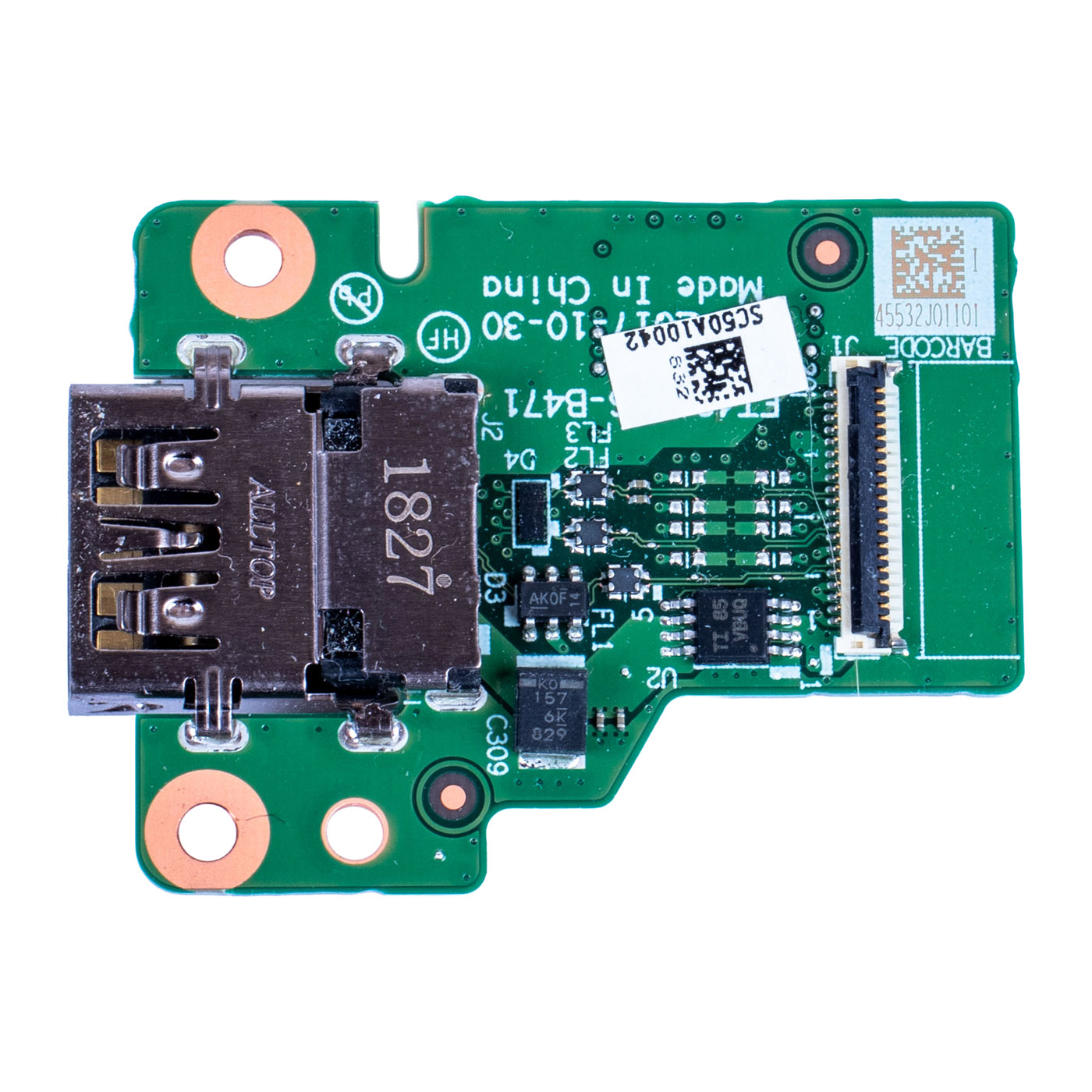 USB socket module Lenovo ThinkPad T480s | 01ER996