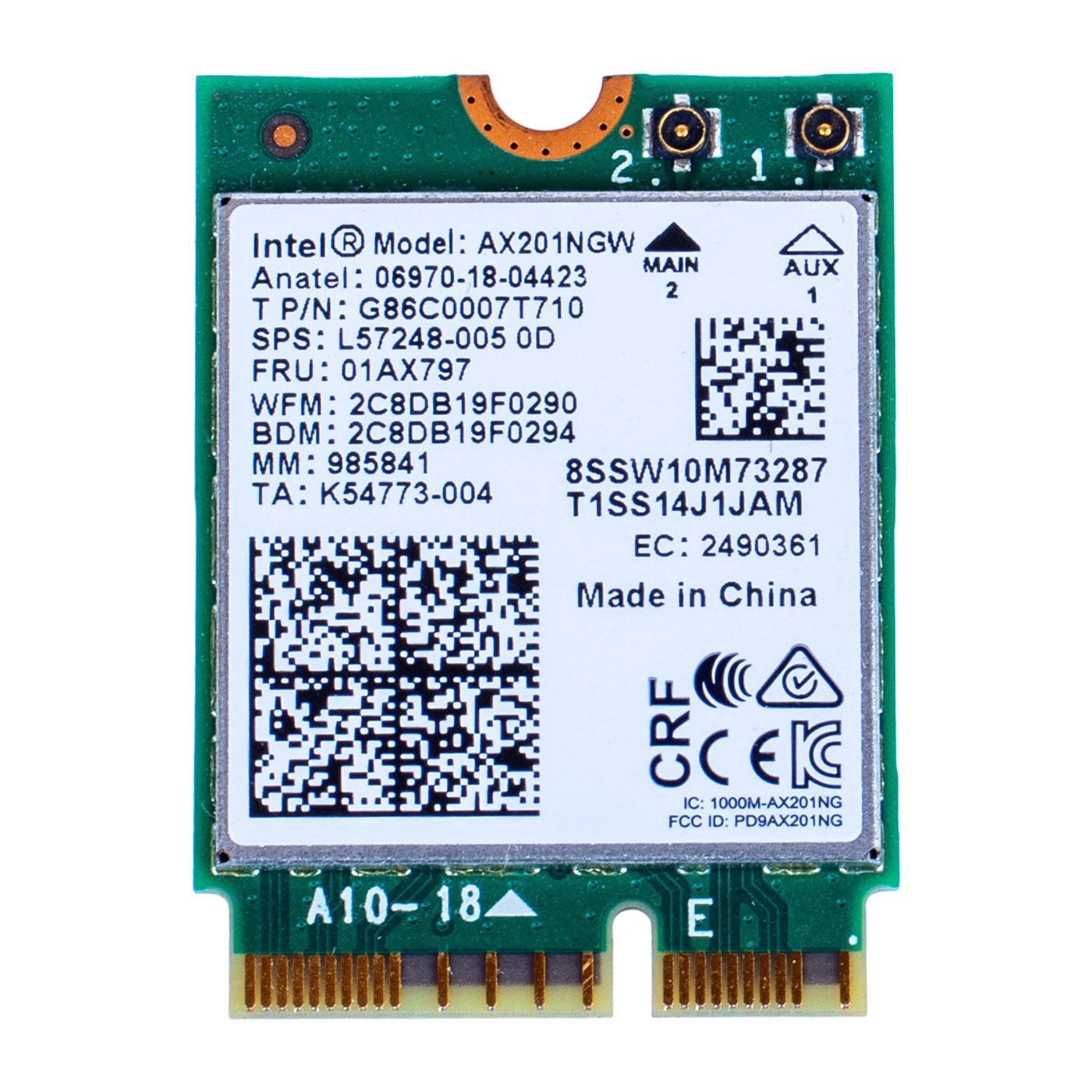 WiFi Module 8852CE Lenovo P15 T15g P340 Legion