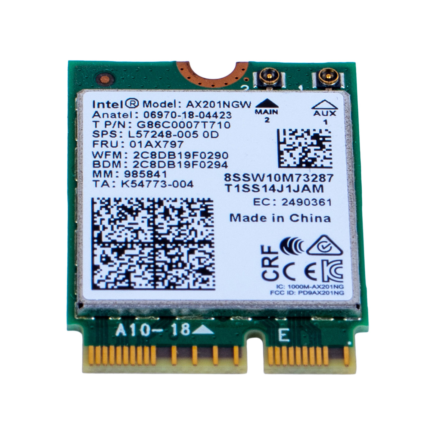 WiFi Module 8852CE Lenovo P15 T15g P340 Legion