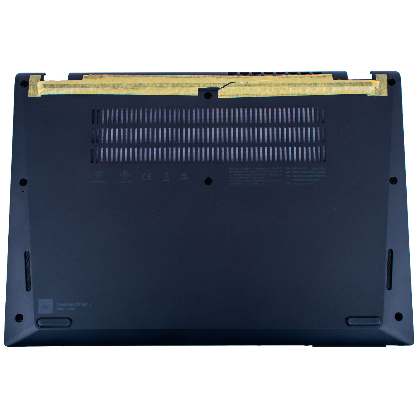 Lenovo ThinkPad L13 3rd gen black lower case | 5M11K83374