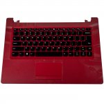 Palmrest keyboard touchpad Lenovo IdeaPad 110 14IBR red