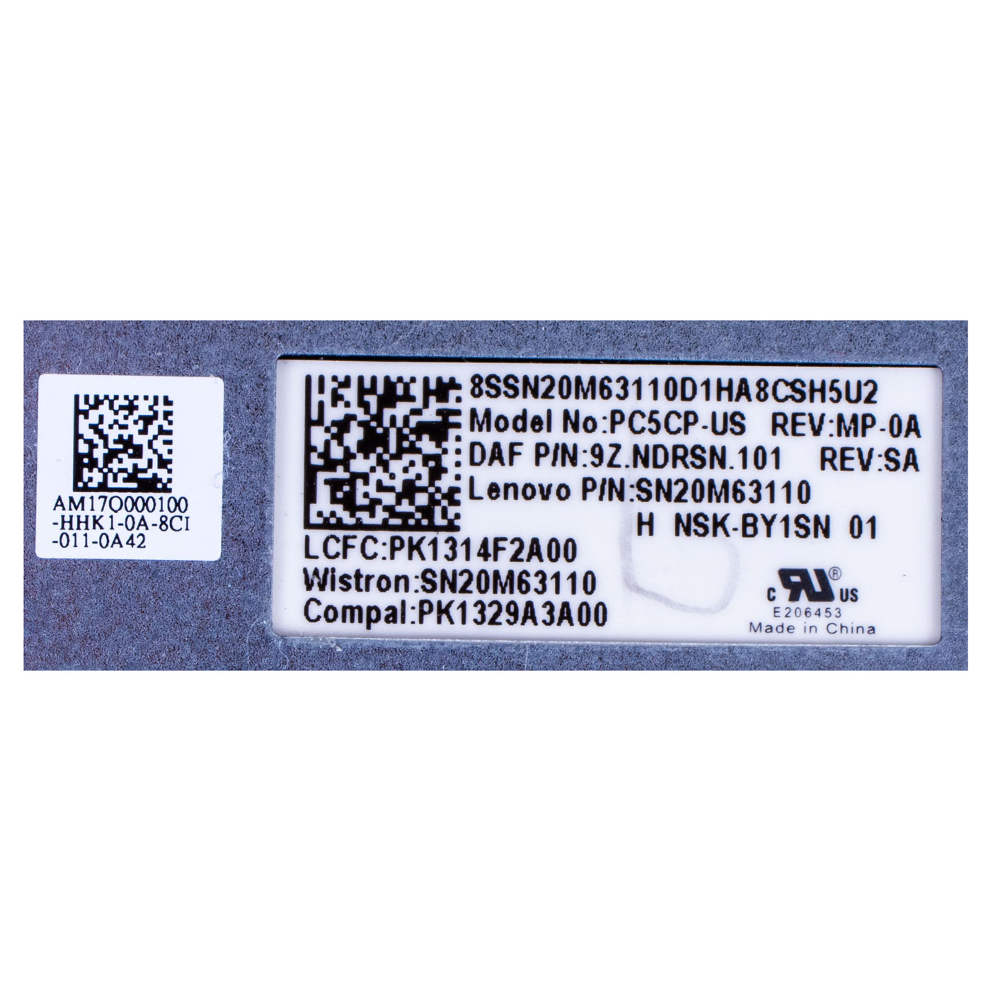 Palmrest keyboard Lenovo IdeaPad 320 330 17 ICH silver