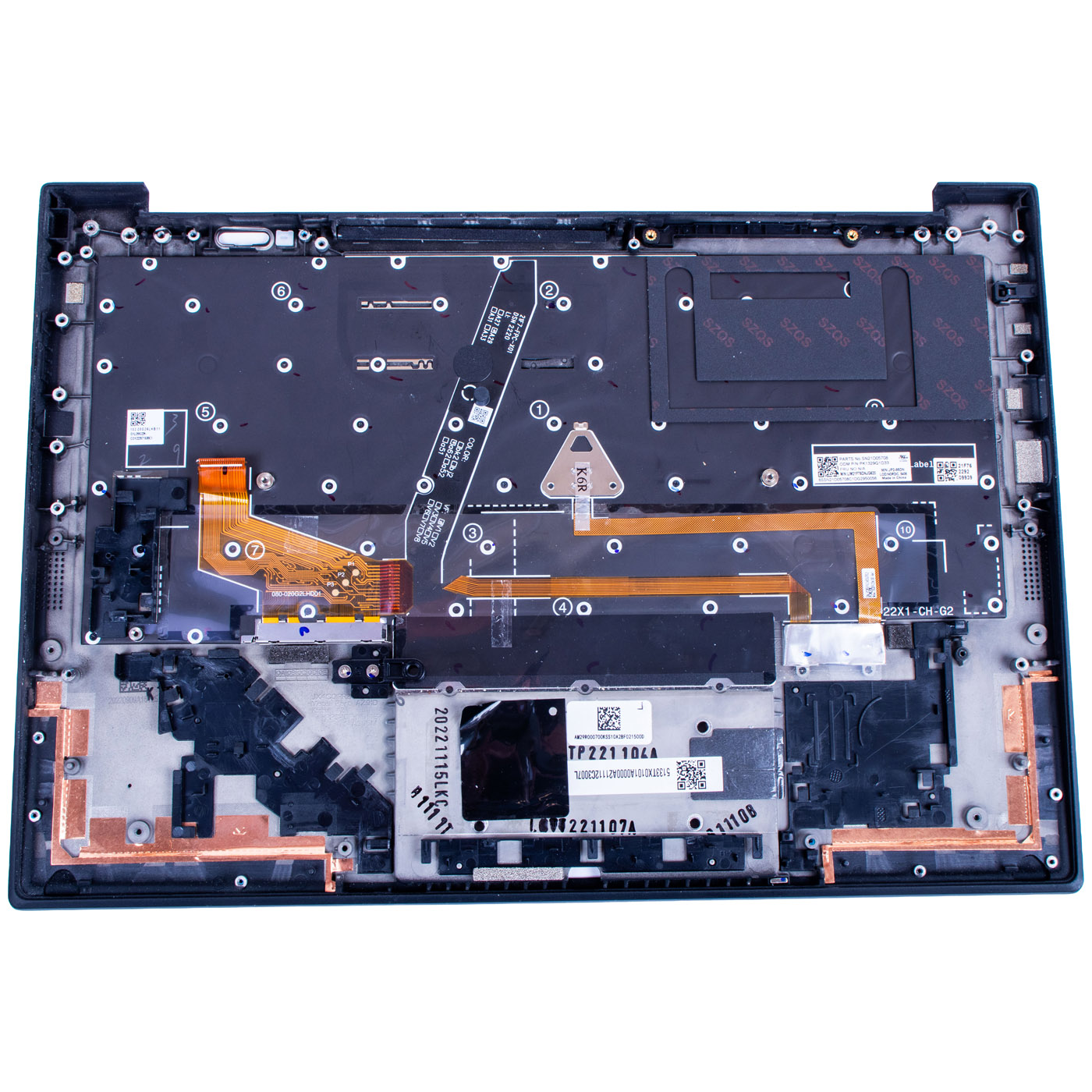 Palmrest klawiatura Lenovo X1 Carbon 10 11 WWAN - 5M11H44247