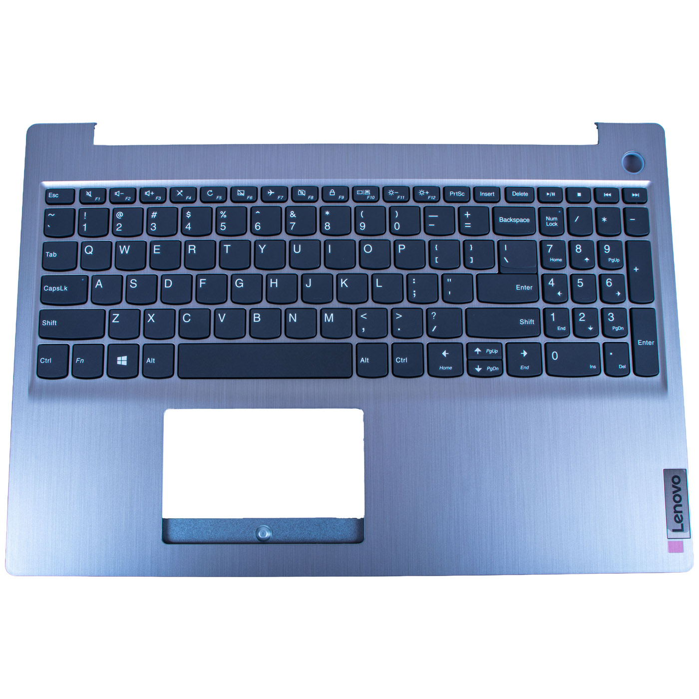 Silver keyboard palmrest for Lenovo IdeaPad 3 15 | 5CB0X57530
