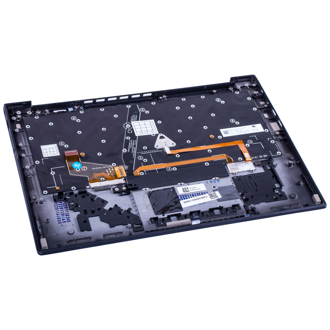 Palmrest keyboard Lenovo ThinkPad X1 Carbon 9 2021 WLAN