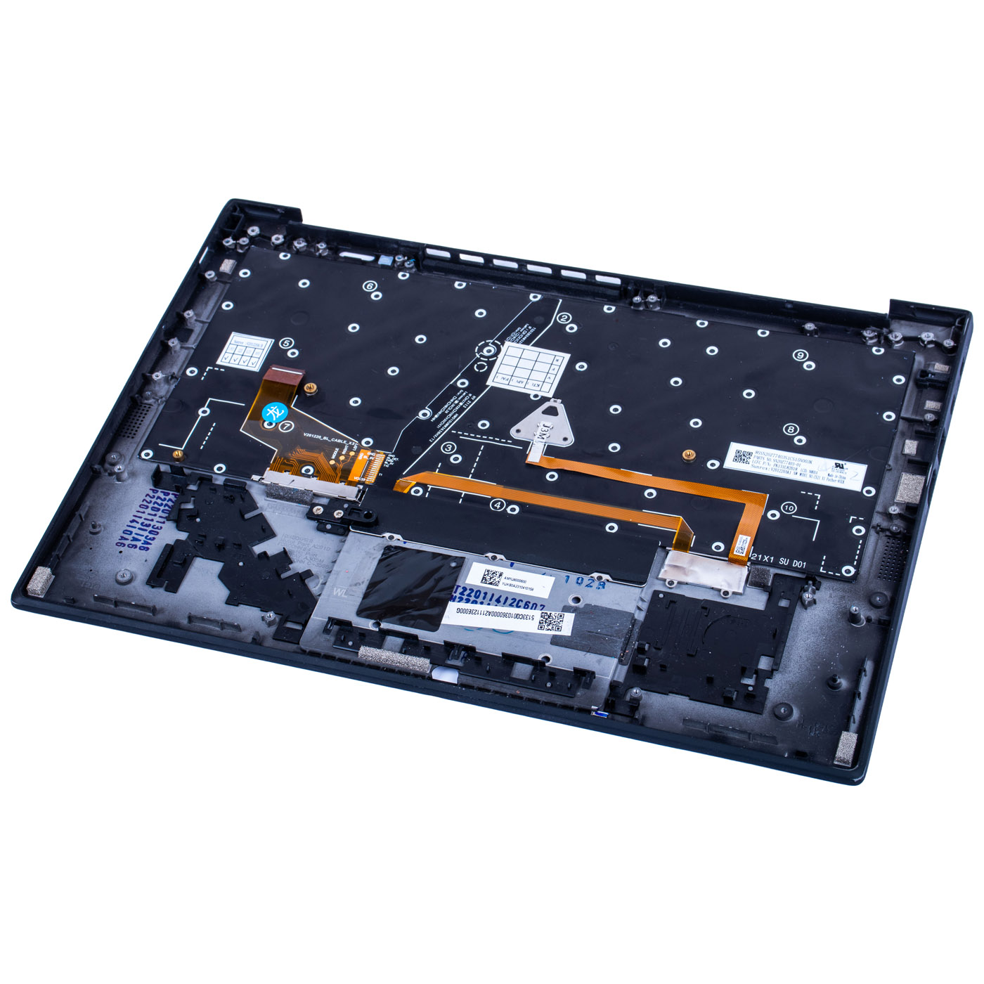 Palmrest keyboard Lenovo ThinkPad X1 Carbon 9 2021 WLAN