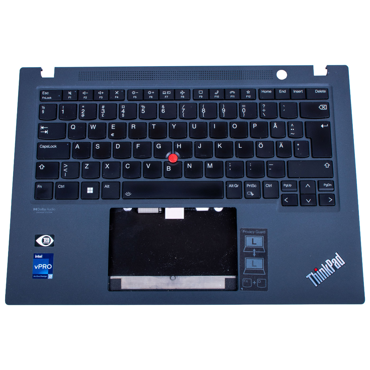 Palmrest keyboard Lenovo ThinkPad T14s WWAN 3rd 4th generation | 5M11H26027