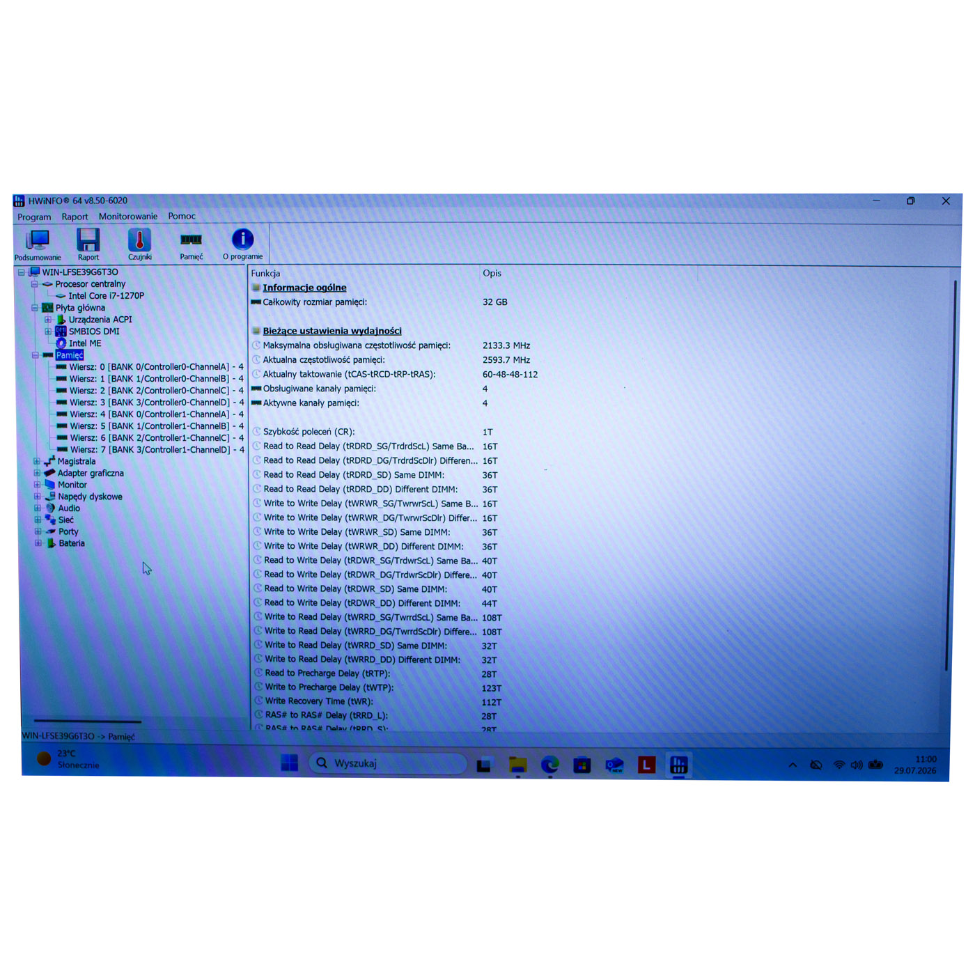 Lenovo X1 Carbon 10 i7 1270P motherboard processor