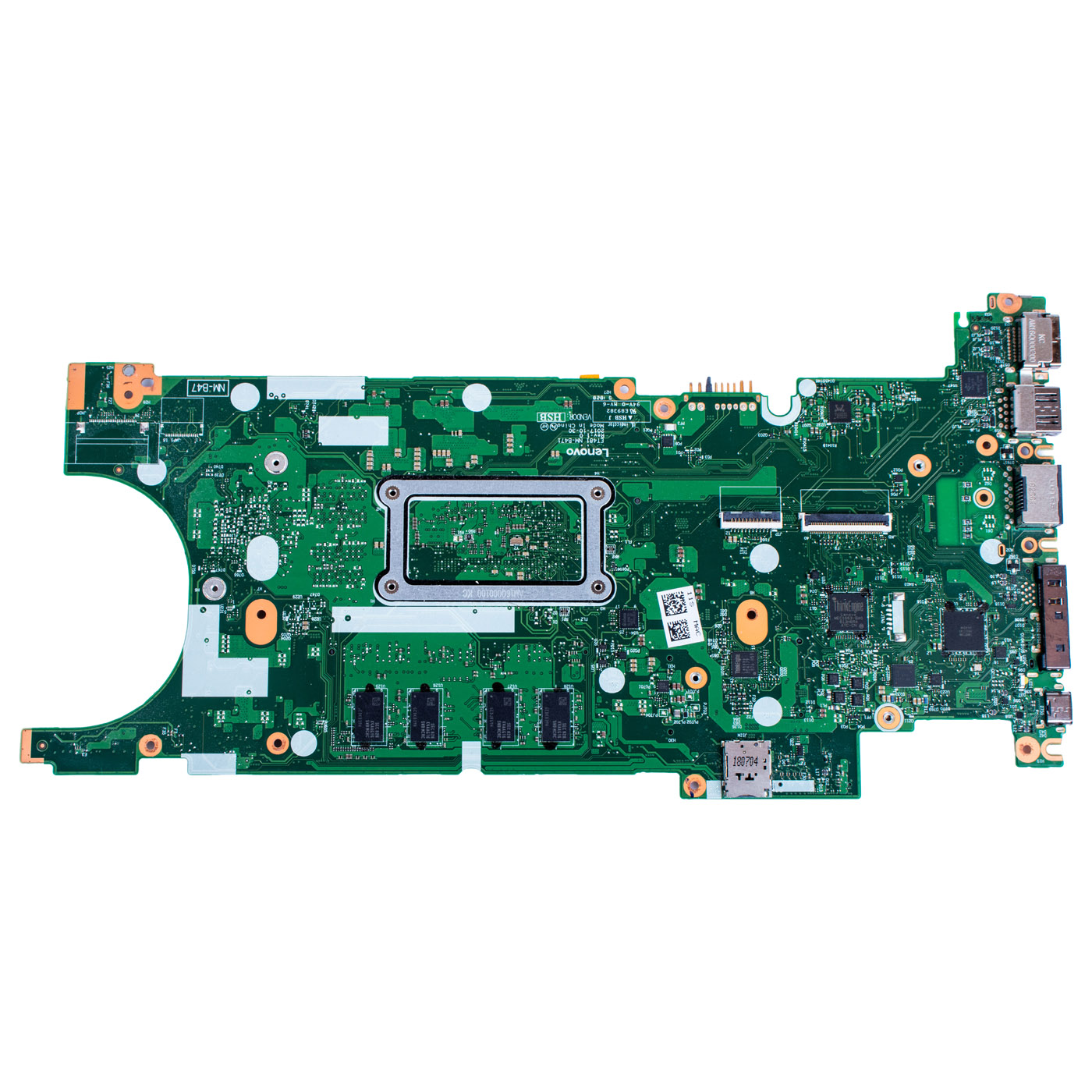 Motherboard processor Lenovo ThinkPad T480s i7 8550U